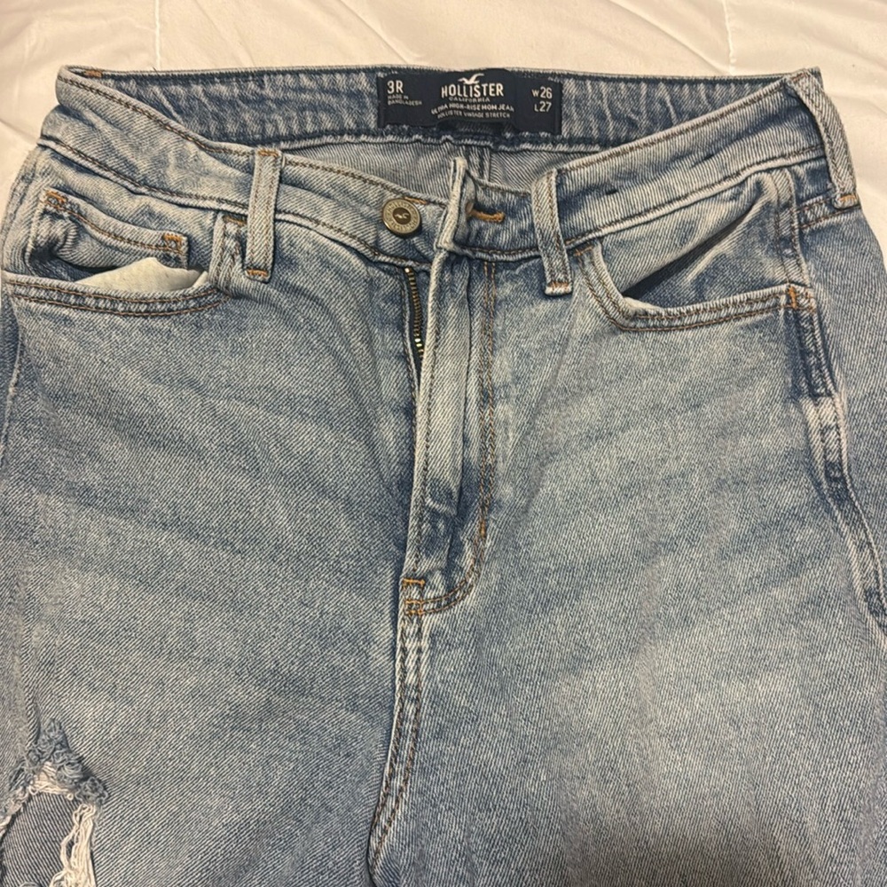 high rise mom jeans